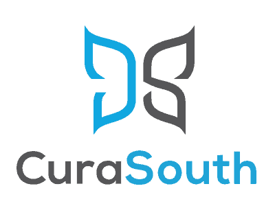 CuraSouth Vertical Logo